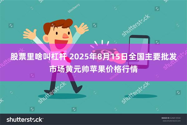 股票里啥叫杠杆 2025年8月15日全国主要批发市场黄元帅苹果价格行情